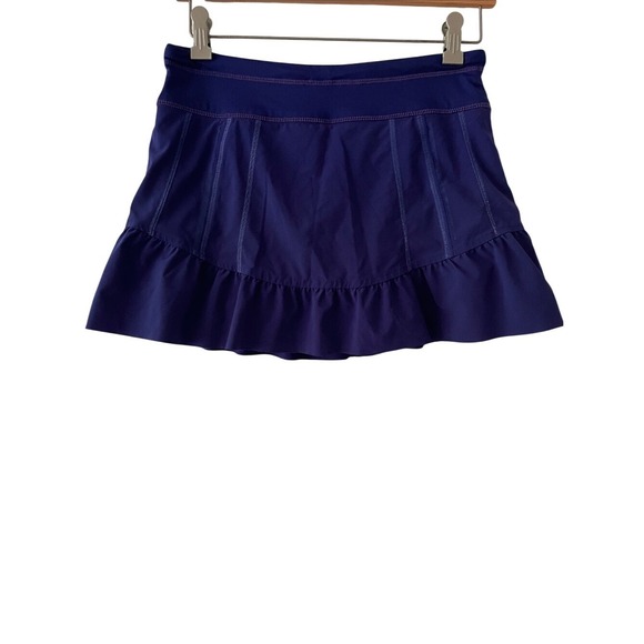Athleta Dresses & Skirts - Athleta Womens Purple Athletic Ruffle Hem Skort 2‎